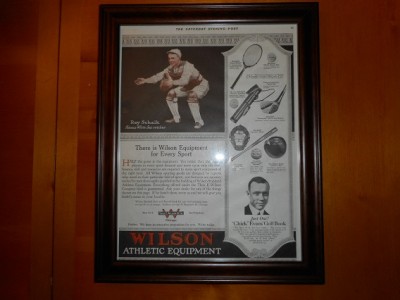 Thos. E Wilson 1921 Sports Add.JPG