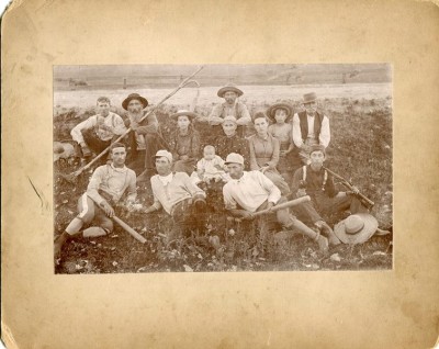 Antle Lambert and Family on Janice Hill Farm with Baby, Chicken and Early Gloves Logan County, OH - Copy.jpg